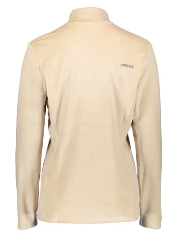 SPYDER Bluza polarowa "Shimmer" w kolorze beżowym