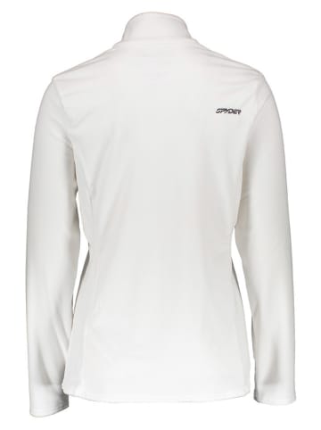 SPYDER Bluza polarowa "Shimmer" w kolorze białym