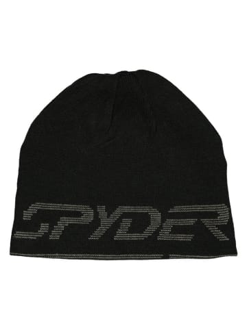 SPYDER Omkeerbare muts "Innsbruck" grijs/zwart