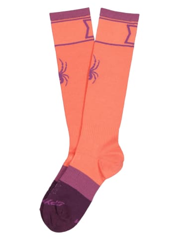 SPYDER Ski-/Snowboardsokken "Pro Liner" rood