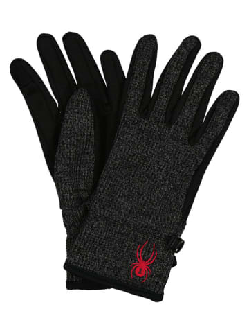 SPYDER Fleece handschoenen "Bandita" grijs/zwart