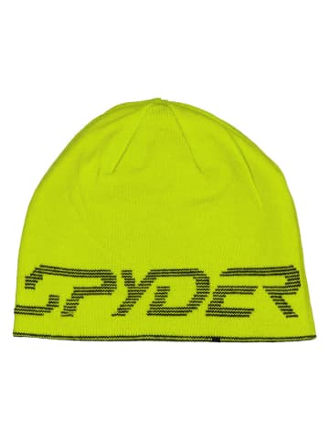 SPYDER Omkeerbare muts "Bug" groen