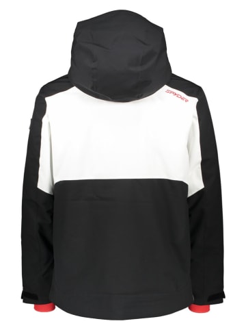 SPYDER Ski-/Snowboardjas "Rival" zwart/wit