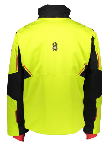 SPYDER Kurtka narciarska "Titan" w kolorze zielonym