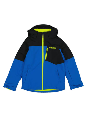 SPYDER Ski-/Snowboardjas "Leader" blauw/zwart