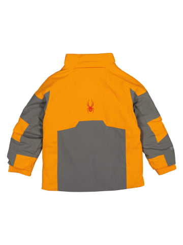 SPYDER Ski-/ Snowboardjacke "Leader" in Orange/ Grau