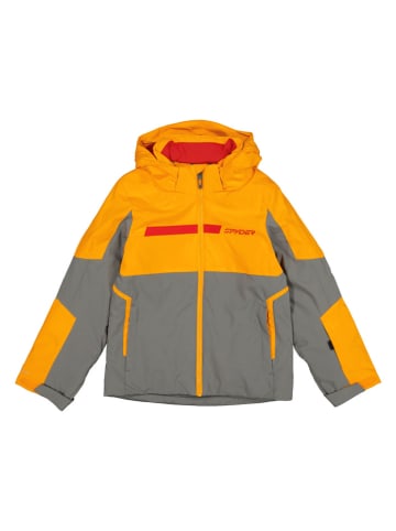 SPYDER Ski-/Snowboardjas "Challenger" geel/grijs
