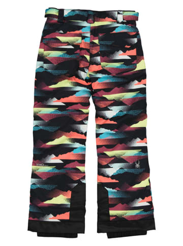 SPYDER Ski-/Snowboardbroek "Olympia" zwart/meerkleurig