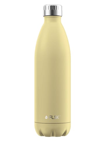 FLSK Isolierflasche in Gelb - 1 l