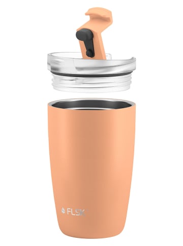 FLSK Kaffeebecher in Orange - 350 ml