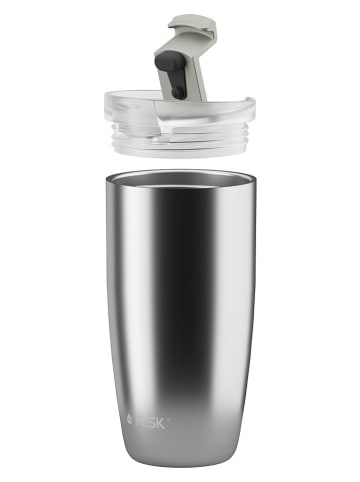 FLSK Koffiebeker zilverkleurig - 500 ml