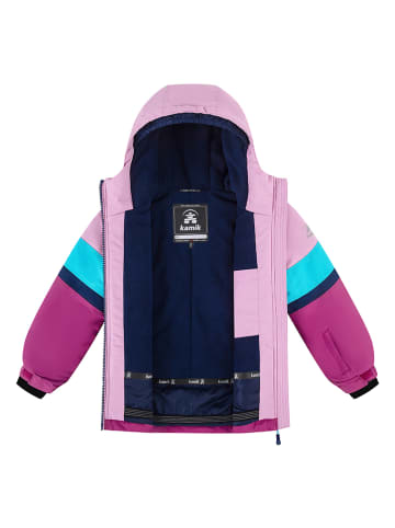 Kamik Ski-/snowboardjas "Akira" paars/lichtroze/lichtblauw
