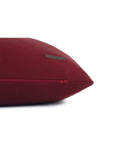 ESPRIT Kissenhülle "Harp" in Dunkelrot