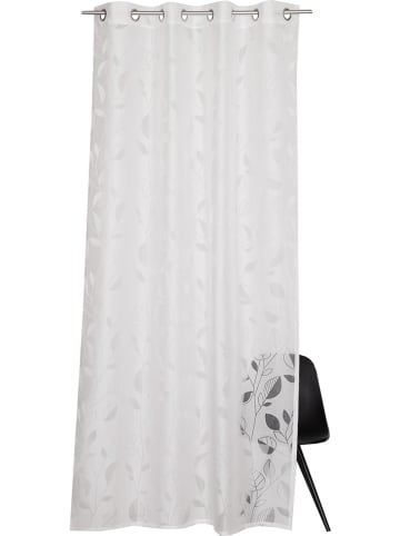 ESPRIT Ösenschal "Leafs" in Creme