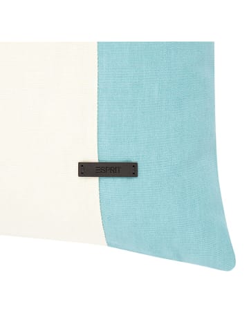 ESPRIT Kussenhoes "Neo" lichtblauw/wit