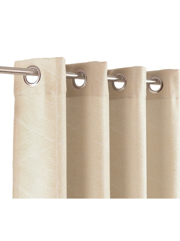 ESPRIT Zasłona "Julien" w kolorze beżowym z oczkami