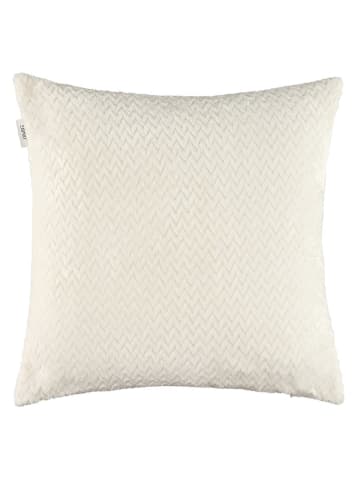 ESPRIT 2-delige set: plaid & kussenhoes "Comfy" crème