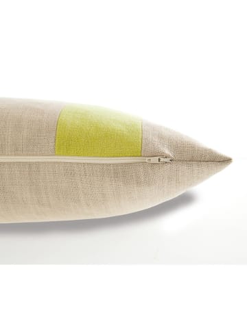 ESPRIT Kissenhülle "E-Greta in Beige/ Gelb