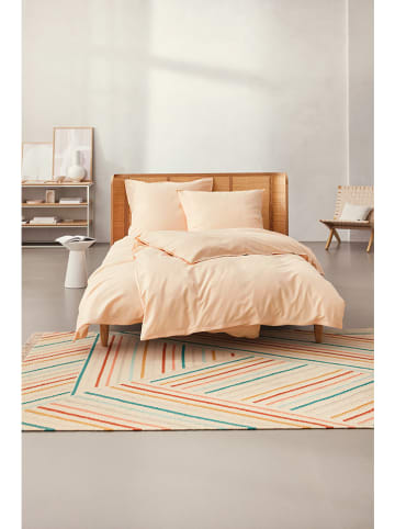 ESPRIT Komplet pościeli renforcé "Washed" w kolorze pomarańczowym