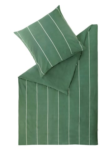 ESPRIT Komplet pościeli renforcé "Harp" w kolorze zielonym