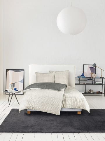 ESPRIT Renforcé beddengoedset "Grid" grijs