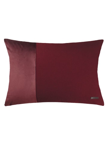 ESPRIT Kissenhülle "Harp" in Dunkelrot