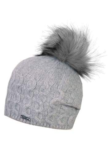 Capo Czapka dzianinowa w kolorze szarym
