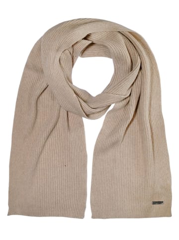 Capo Schal in Beige - (L)220 x (B)30 cm