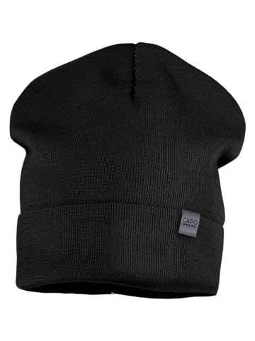 Capo Wollbeanie in Schwarz