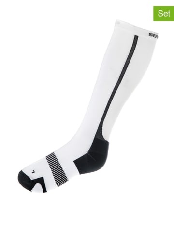 Seger Skarpety funkcyjne (2 pary) w kolorze białym
