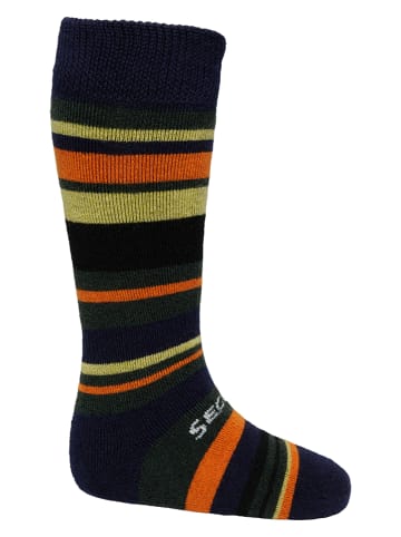 Seger 2er-Set: Socken "Kids Racer" in Schwarz/ Gelb