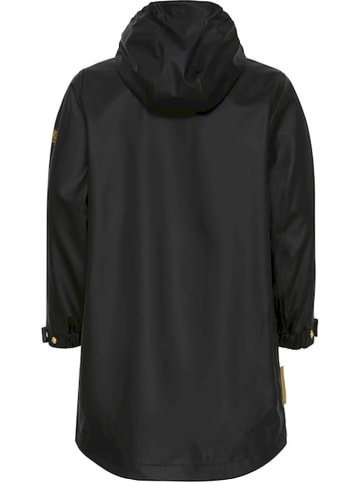 Ticket to Heaven Płaszcz przeciwdeszczowy "Zille" w kolorze czarnym
