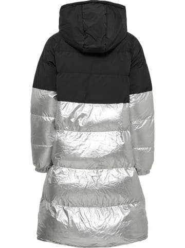 TicketWOMAN Steppmantel "Celine" in Schwarz/ Silber