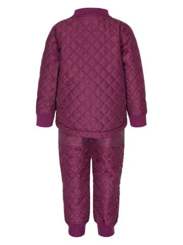 HULABALU 2-częściowy zestaw termiczny w kolorze fioletowym