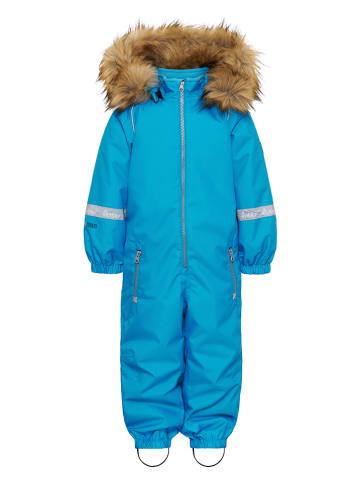 HULABALU Kombinezon zimowy "Happy" w kolorze niebieskim