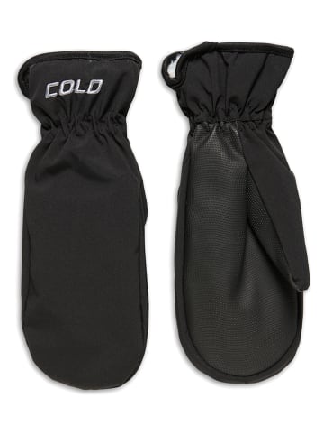 COLD Rękawiczki softshellowe "Softshell" w kolorze czarnym