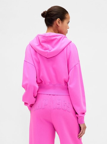 GAP Sweatjacke in Pink