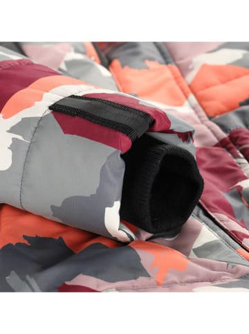 Alpine Pro Steppjacke "Werdo" in Grau/ Rot/ Orange