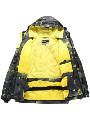 Alpine Pro Ski-/ Snowboardjacke "Kiwero" in Schwarz/ Gelb