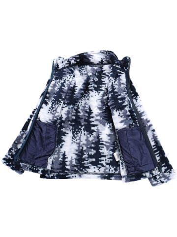Alpine Pro Fleecejacke "Eflino" in Dunkelblau/ Weiß