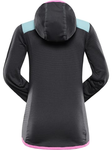 Alpine Pro Fleecejacke "Zollo" in Hellblau/ Schwarz