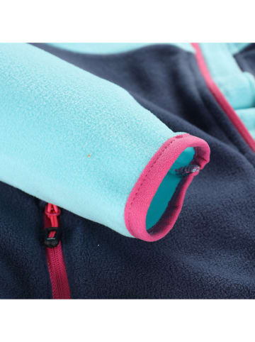 Alpine Pro Fleecejacke "Siuso 3" in Hellblau/ Dunkelblau