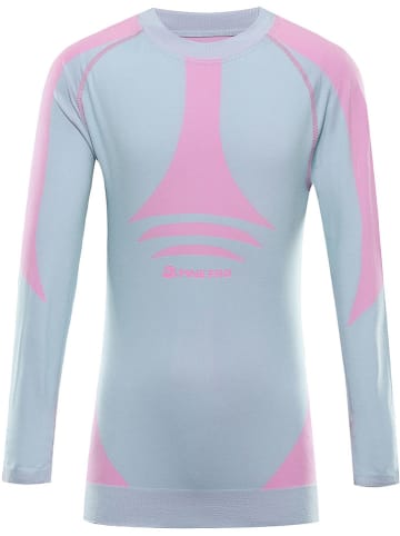 Alpine Pro Funktionsunterhemd "Amboso" in Hellblau/ Rosa