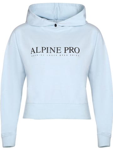 Alpine Pro Hoodie "Jefewa" in Hellblau