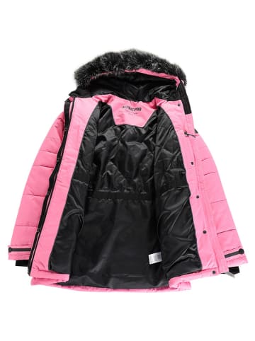Alpine Pro Kurtka zimowa "Werda" w kolorze różowym