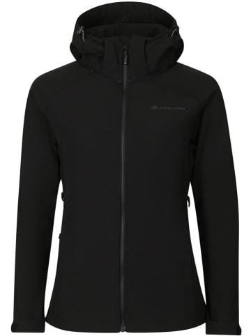 Alpine Pro Softshelljacke "Hoora" in Schwarz
