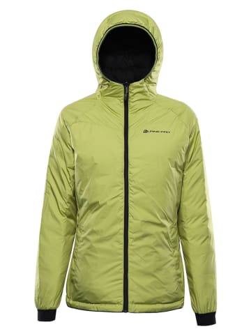 Alpine Pro Daunenjacke "Rogita 2" in Schwarz/ Grün