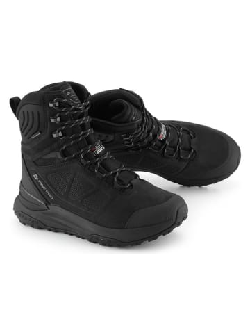 Alpine Pro Leder-Trekkingboots "Nire" in Schwarz
