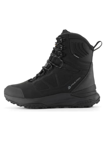 Alpine Pro Leder-Trekkingboots "Nire" in Schwarz