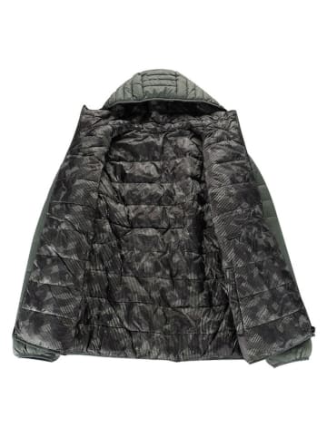 Alpine Pro Wende-Steppjacke "Erom" in Grau/ Schwarz